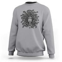 Feminist Medusa Power Snake Wisdom Equality Goth Sweatshirt