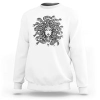 Feminist Medusa Power Snake Wisdom Equality Goth Sweatshirt