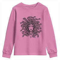 Feminist Medusa Power Snake Wisdom Equality Goth Youth Sweatshirt