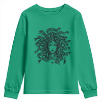 Feminist Medusa Power Snake Wisdom Equality Goth Youth Sweatshirt