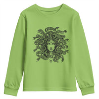 Feminist Medusa Power Snake Wisdom Equality Goth Youth Sweatshirt
