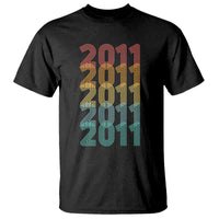 15th Birthday T Shirt Vintage 2011 Retro 15 Years Old Birthday