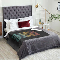 16th Birthday Throw Blanket Vintage 2010 Retro 16 Years Old Birthday