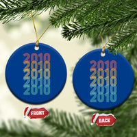 16th Birthday Ceramic Ornament Vintage 2010 Retro 16 Years Old Birthday