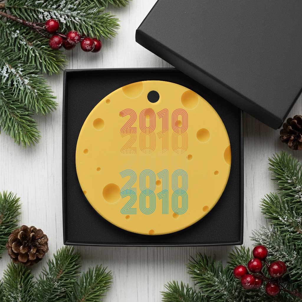 16th Birthday Ceramic Ornament Vintage 2010 Retro 16 Years Old Birthday