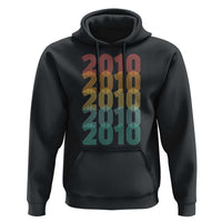 16th Birthday Hoodie Vintage 2010 Retro 16 Years Old Birthday
