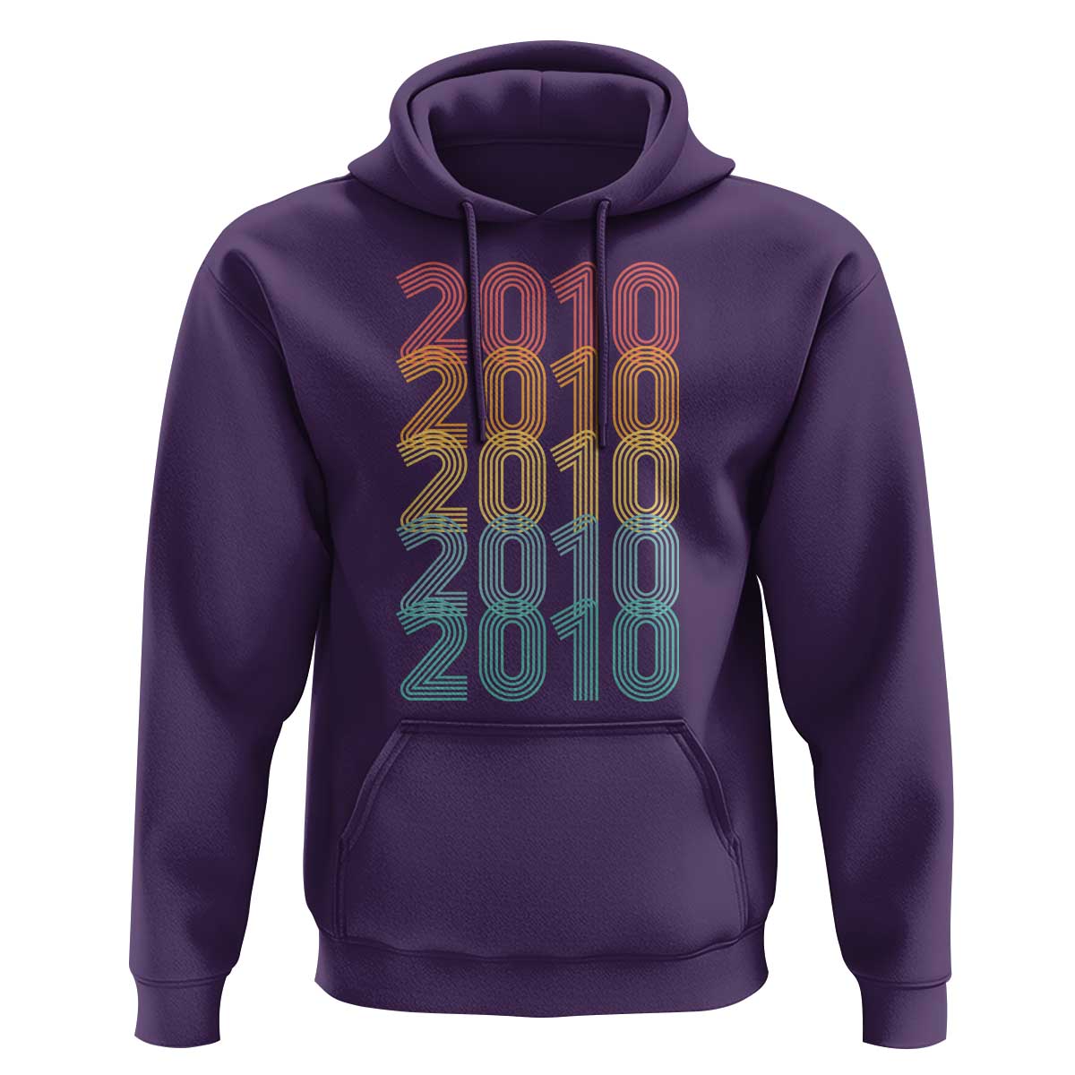 16th Birthday Hoodie Vintage 2010 Retro 16 Years Old Birthday