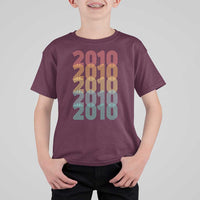 16th Birthday T Shirt For Kid Vintage 2010 Retro 16 Years Old Birthday