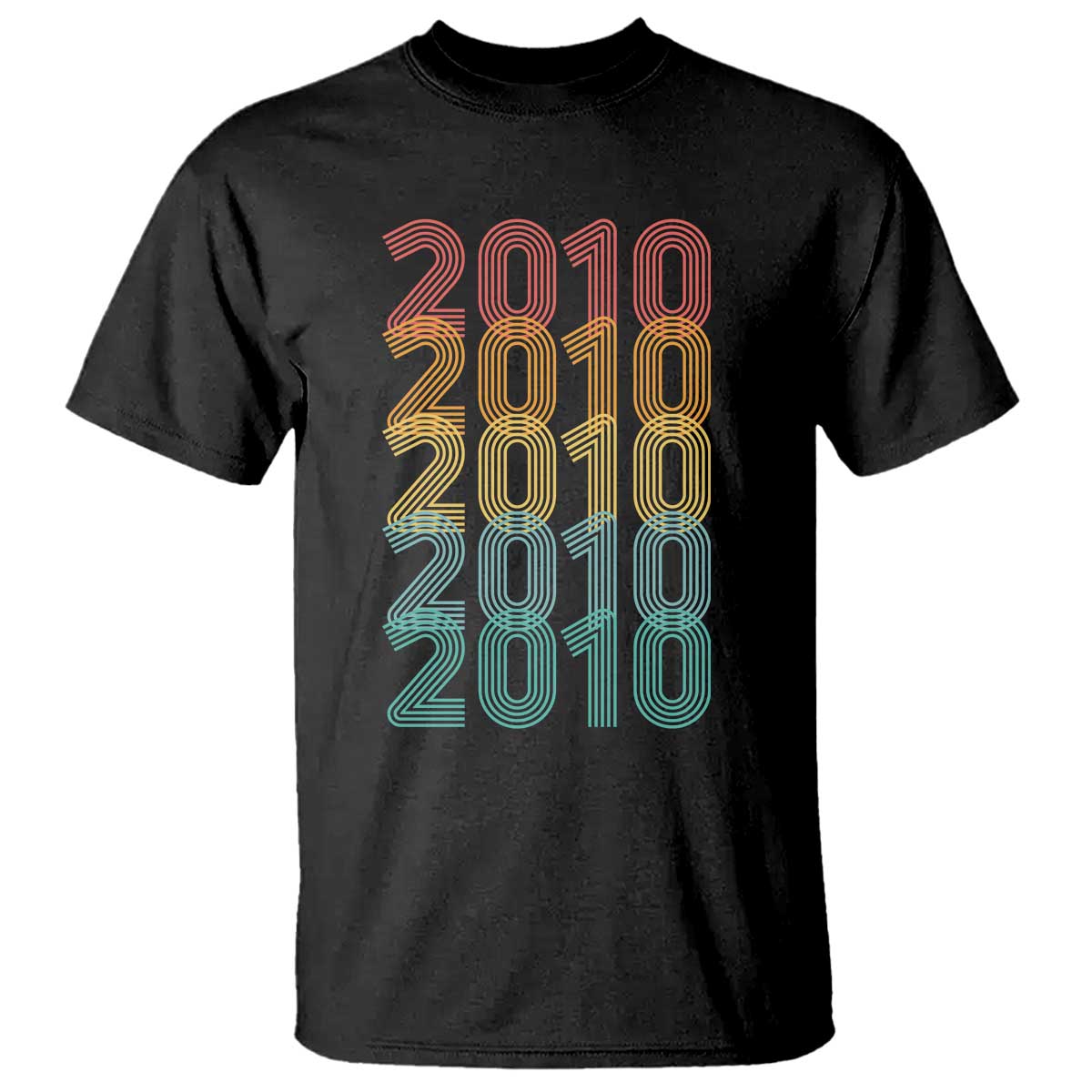 16th Birthday T Shirt Vintage 2010 Retro 16 Years Old Birthday