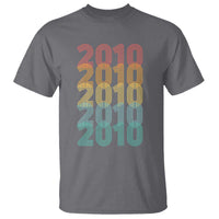 16th Birthday T Shirt Vintage 2010 Retro 16 Years Old Birthday