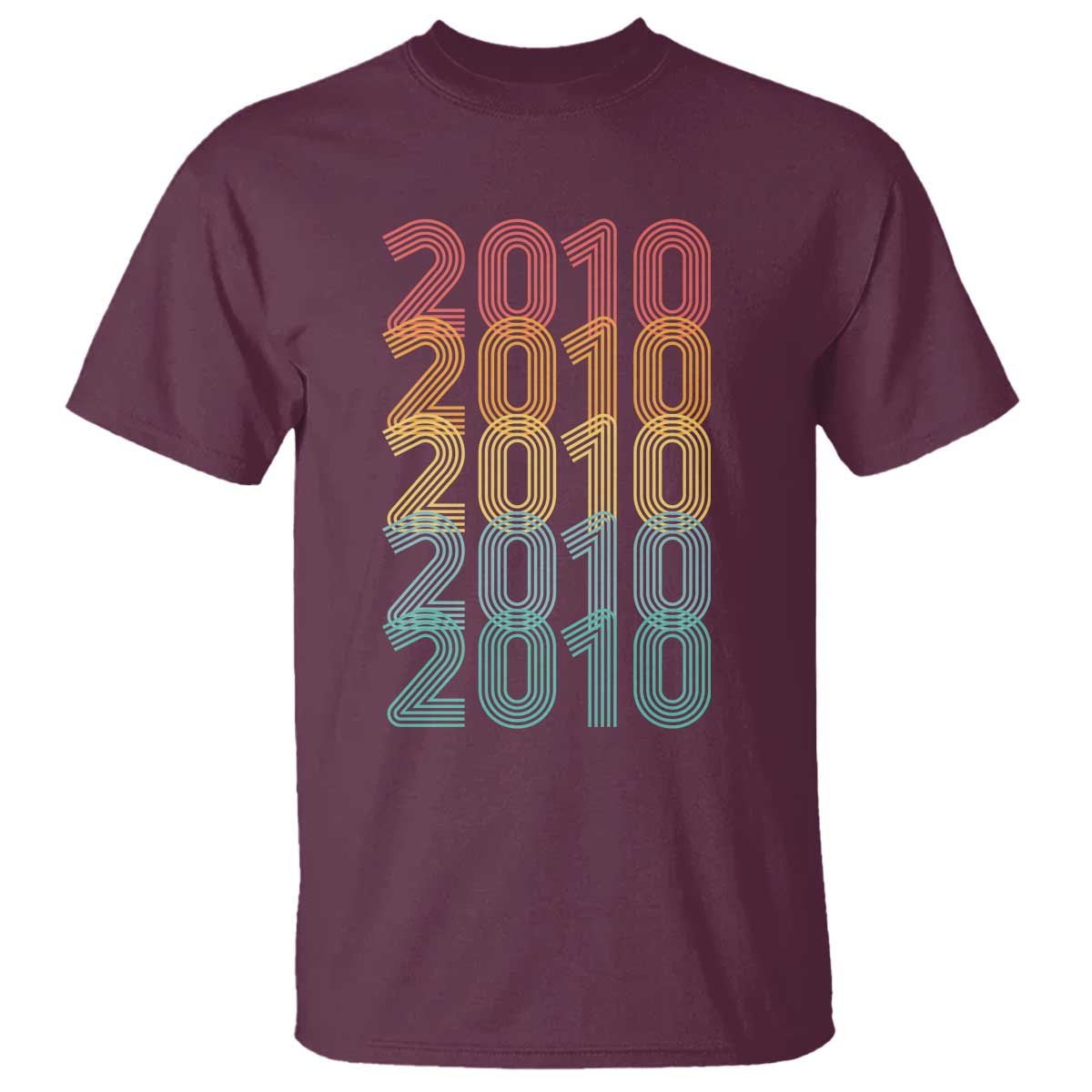 16th Birthday T Shirt Vintage 2010 Retro 16 Years Old Birthday