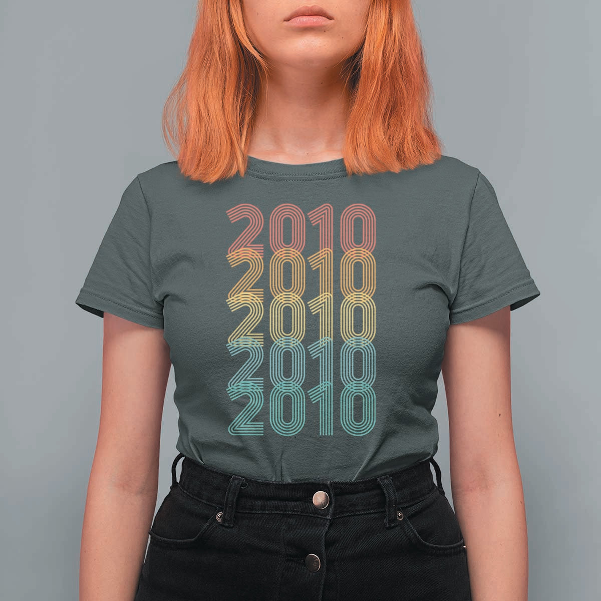 16th Birthday T Shirt For Women Vintage 2010 Retro 16 Years Old Birthday