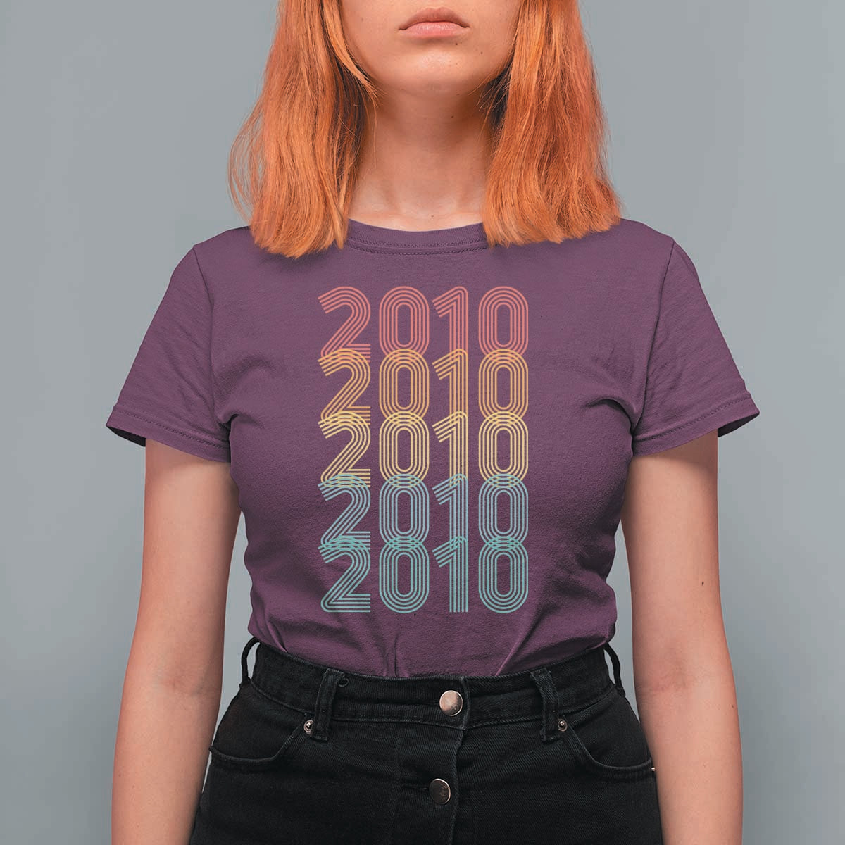 16th Birthday T Shirt For Women Vintage 2010 Retro 16 Years Old Birthday