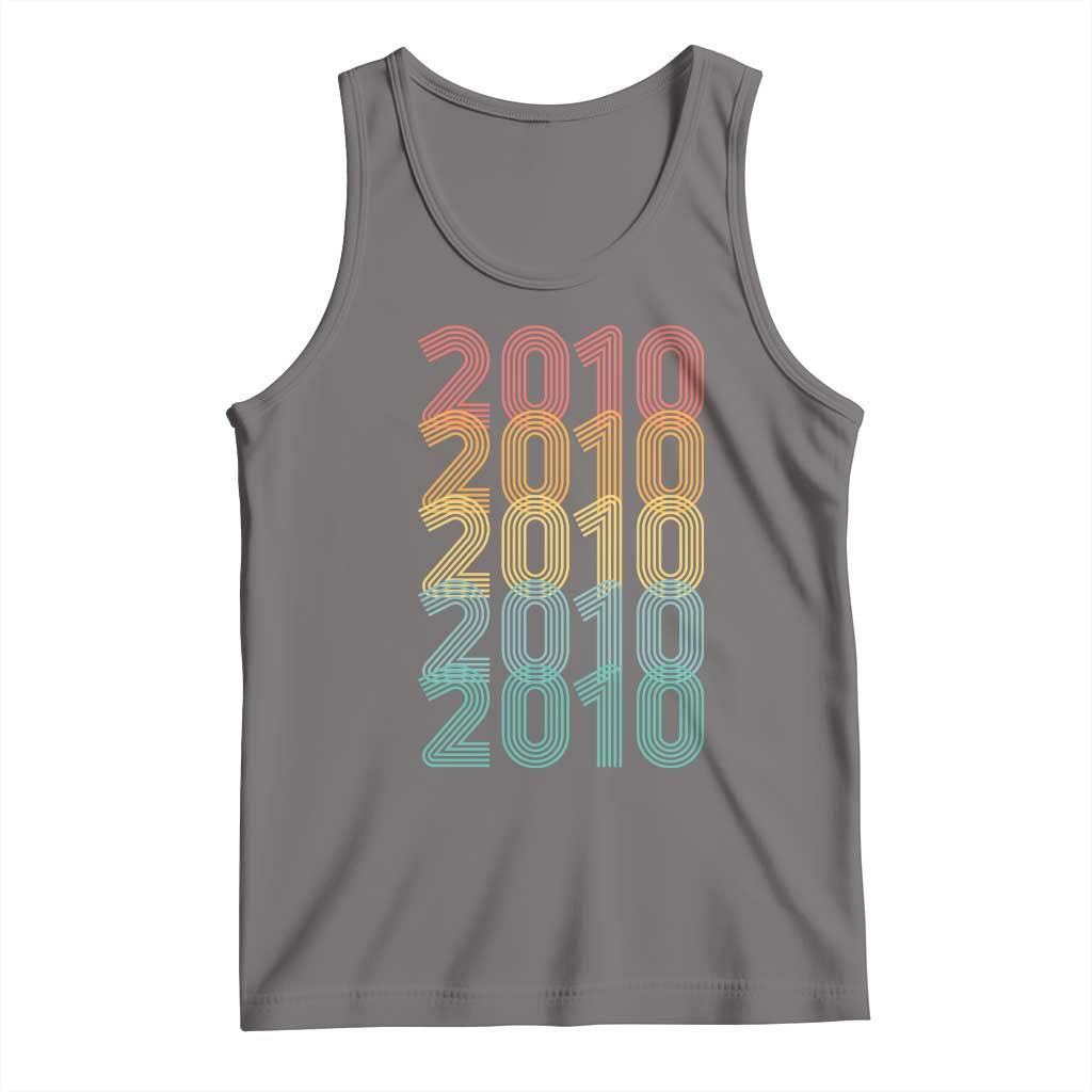 16th Birthday Tank Top Vintage 2010 Retro 16 Years Old Birthday