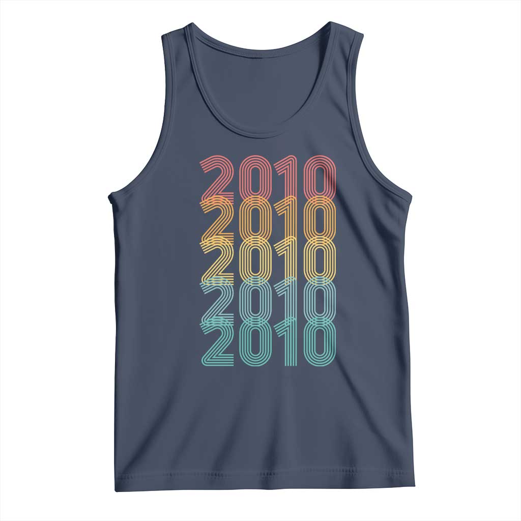 16th Birthday Tank Top Vintage 2010 Retro 16 Years Old Birthday