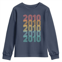 16th Birthday Youth Sweatshirt Vintage 2010 Retro 16 Years Old Birthday