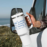 The Summer I Turned Thirty Funny 30th Birthday Est 1996 Tumbler With Handle Summer Coastal Birthday Seashell Bow