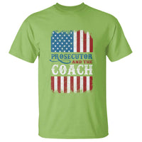 Harris Walz T Shirt Prosecutor And The Coach 2024 Vintage American Flag - Wonder Print Shop