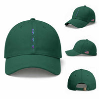 Suicide Prevention Awareness Baseball Cap 988 Suicide Prevention Hotline 988 Purple Teal Semicolon