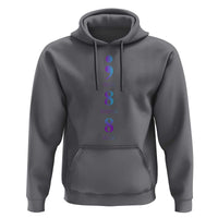Suicide Prevention Awareness Hoodie 988 Suicide Prevention Hotline 988 Purple Teal Semicolon - Wonder Print Shop
