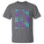 Suicide Prevention Awareness T Shirt Veterans Crisis Line Dial 988 Press 1 American Flag Gun - Wonder Print Shop