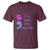 Suicide Prevention Awareness T Shirt Still Here Still Fighting Semicolon Hand Fist - Wonder Print Shop
