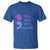 Suicide Prevention Awareness T Shirt Still Here Still Fighting Semicolon Hand Fist - Wonder Print Shop