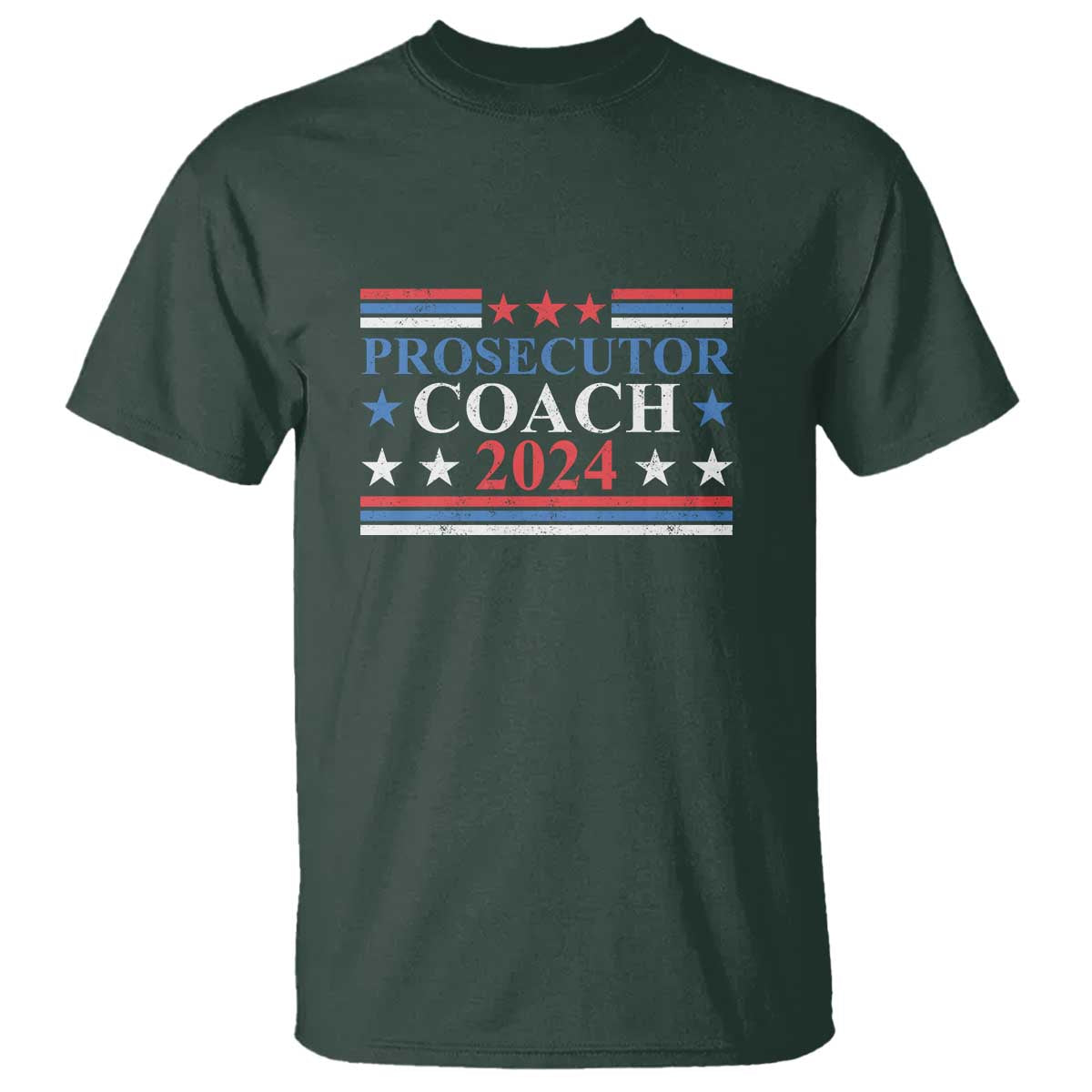 Harris Walz T Shirt Prosecutor Coach 2024 Presidential Election - Wonder Print Shop