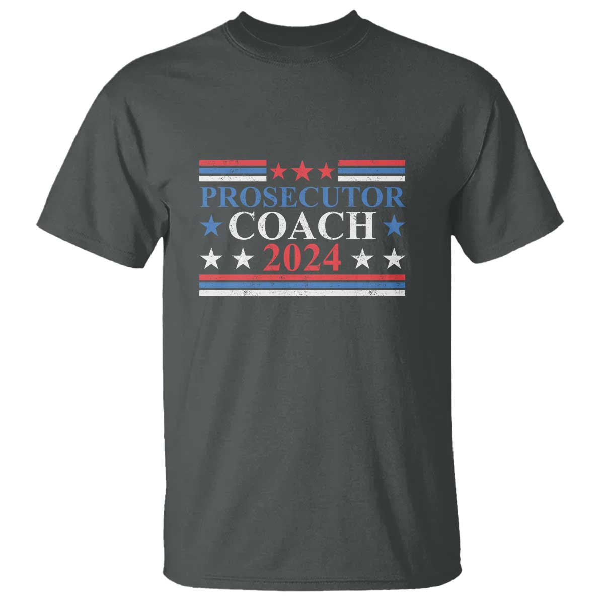 Harris Walz T Shirt Prosecutor Coach 2024 Presidential Election - Wonder Print Shop