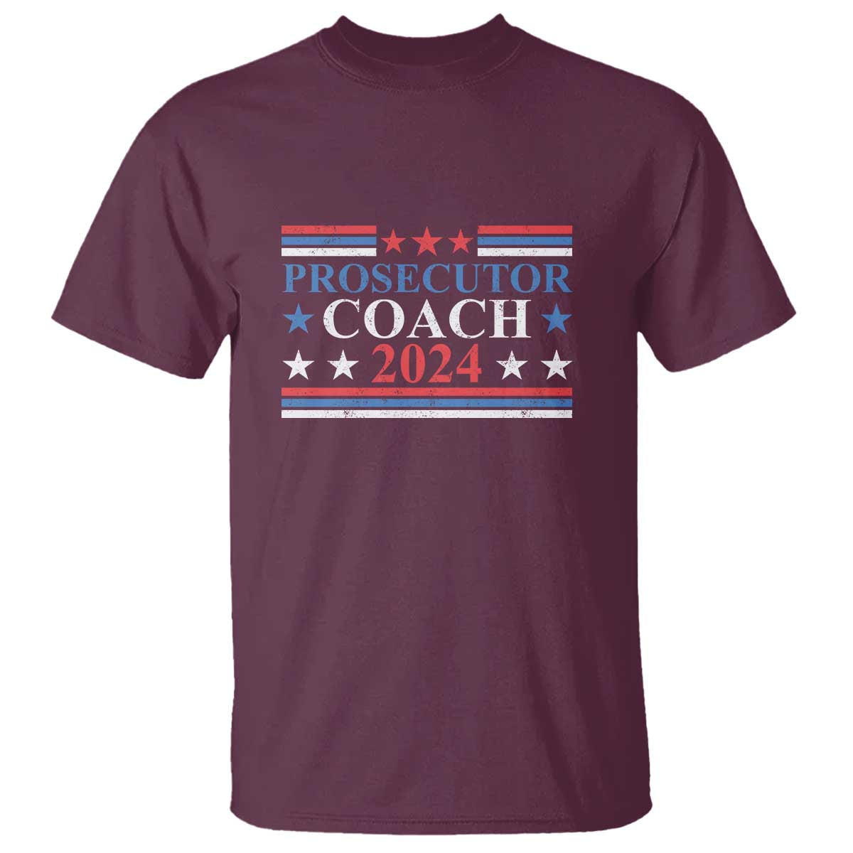 Harris Walz T Shirt Prosecutor Coach 2024 Presidential Election - Wonder Print Shop