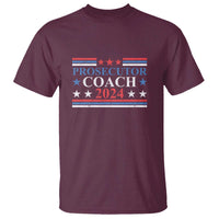 Harris Walz T Shirt Prosecutor Coach 2024 Presidential Election - Wonder Print Shop