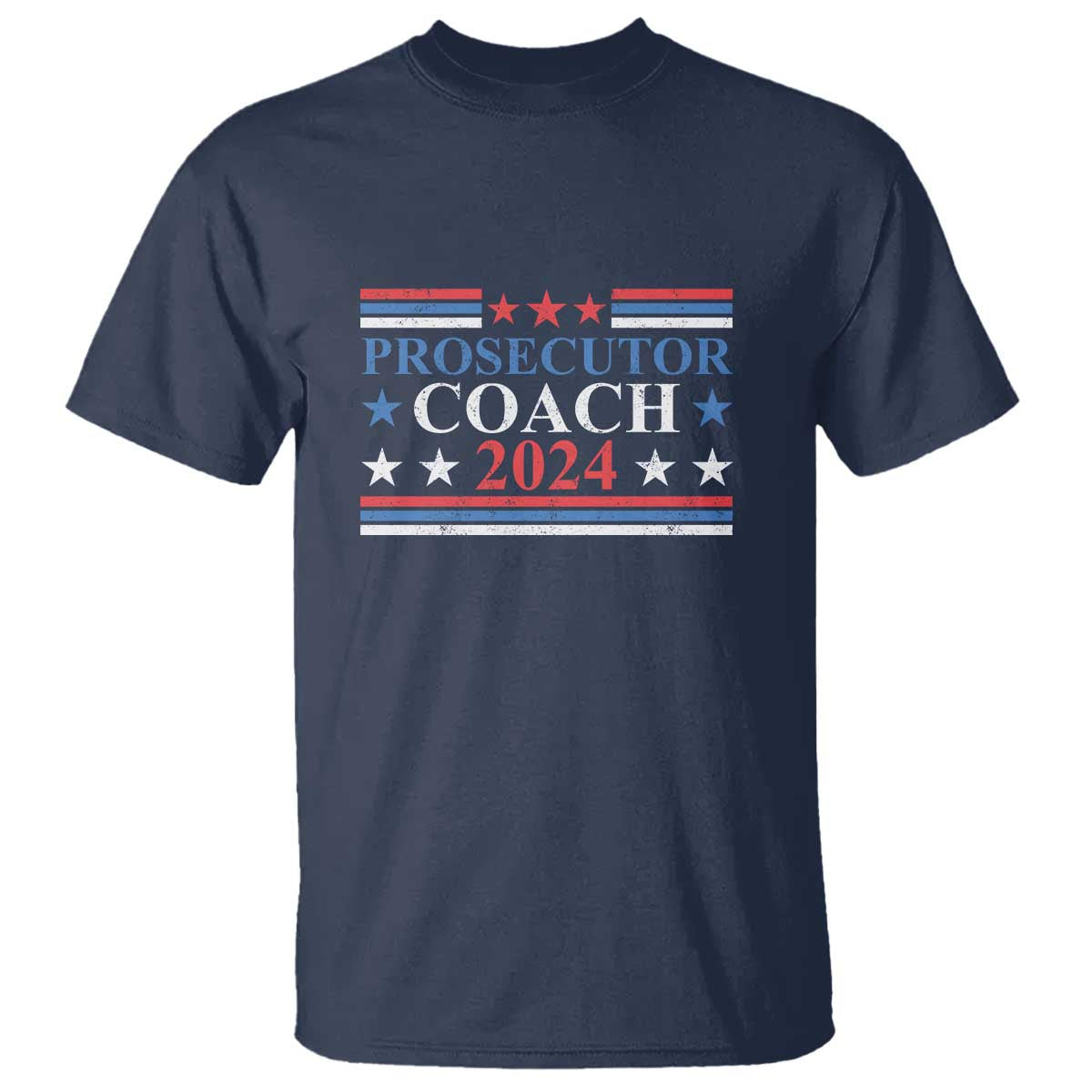 Harris Walz T Shirt Prosecutor Coach 2024 Presidential Election - Wonder Print Shop