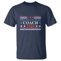 Harris Walz T Shirt Prosecutor Coach 2024 Presidential Election - Wonder Print Shop