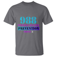 Suicide Prevention Awareness T Shirt 988 Veteran Suicide Prevention Press 1 - Wonder Print Shop