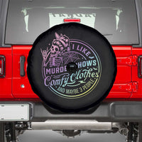 Funny I Like Murder Shows Comfy Clothes And Maybe 3 People Spare Tire Cover Crime Show Lover - Wonder Print Shop
