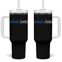 Funny Adultish Adult Sarcasm 18th Birthday Tumbler With Handle