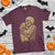 Skeleton Hugging Dog Halloween Dog Lover T Shirt - Wonder Print Shop