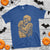 Skeleton Hugging Dog Halloween Dog Lover T Shirt - Wonder Print Shop