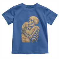 Skeleton Hugging Dog Halloween Dog Lover Toddler T Shirt - Wonder Print Shop