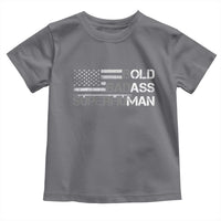 Funny Bold Badass Superhuman Toddler T Shirt Vintage American Flag Fathers Day - Wonder Print Shop