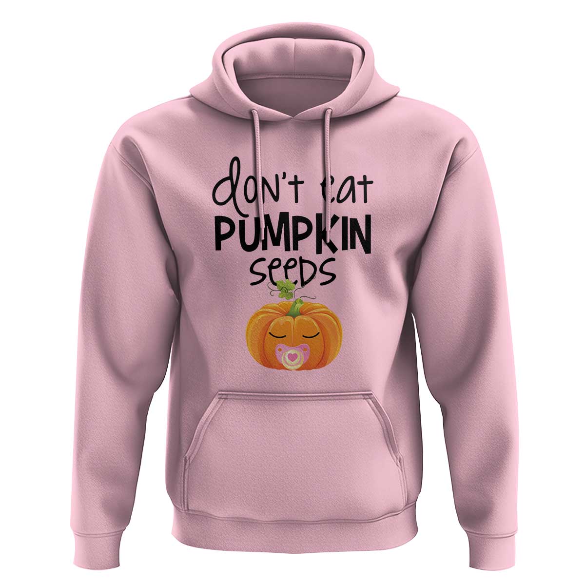 Halloween Pregnancy Reveal Hoodie Don't Eat Pumpkin Seeds Maternity Baby Pumpkin