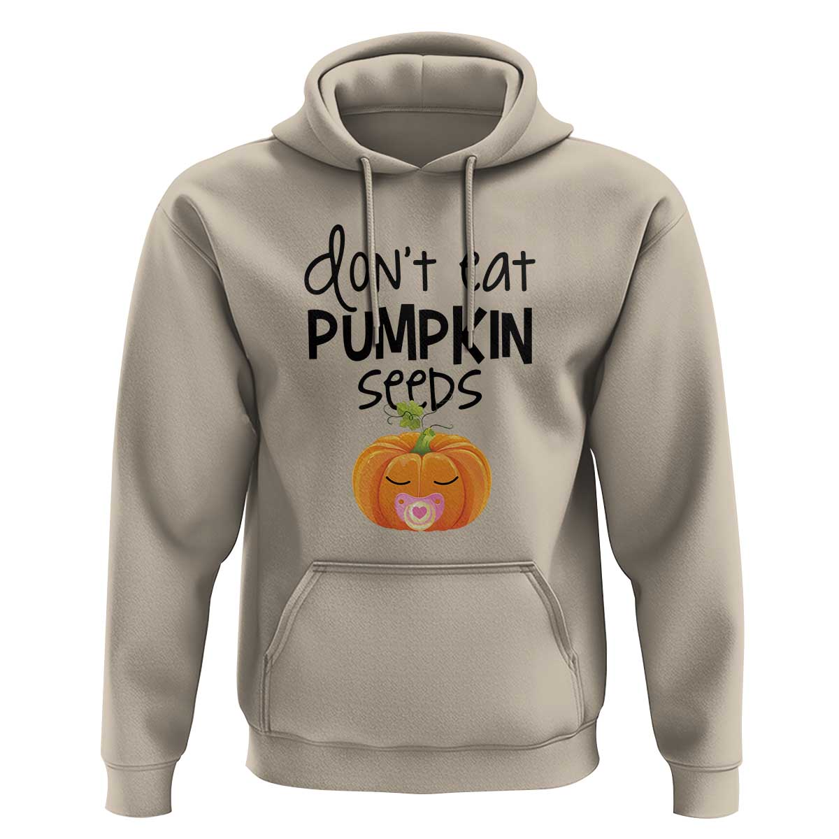 Halloween Pregnancy Reveal Hoodie Don't Eat Pumpkin Seeds Maternity Baby Pumpkin