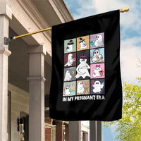 Halloween Pregnancy Reveal Garden Flag In My Pregnant Era Maternity Ghost - Wonder Print Shop