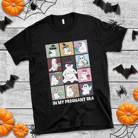 Halloween Pregnancy Reveal T Shirt In My Pregnant Era Maternity Ghost - Wonder Print Shop