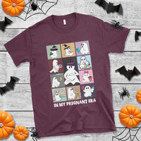 Halloween Pregnancy Reveal T Shirt In My Pregnant Era Maternity Ghost - Wonder Print Shop