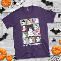 Halloween Pregnancy Reveal T Shirt In My Pregnant Era Maternity Ghost - Wonder Print Shop