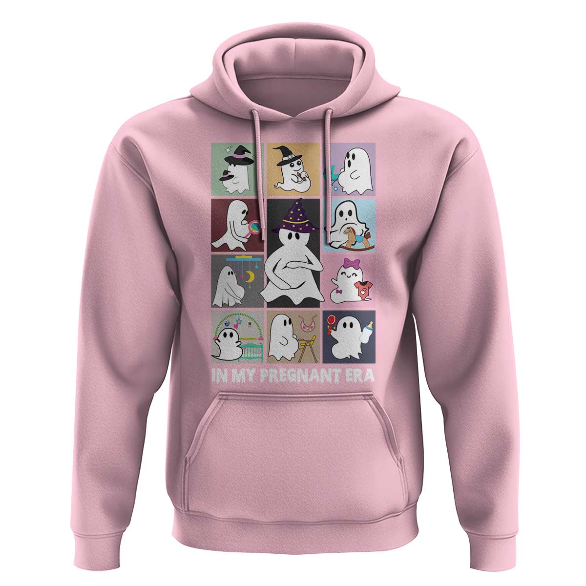 Halloween Pregnancy Reveal Hoodie In My Pregnant Era Maternity Ghost