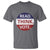 Read Think Vote T Shirt Presidential Election 2024 Vintage USA Flag - Wonder Print Shop