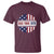 Read Think Vote T Shirt Presidential Election 2024 Vintage American Flag - Wonder Print Shop