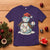 Funny Christmas Baseball T Shirt Cute Snowman Baseball Players Santa Hat - Wonder Print Shop